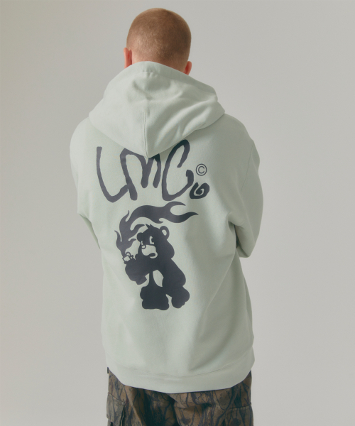 LMCの「FLAME BEAR HOODIE light mint(パーカー・レディース・その他・L/XL/S/M)」の1枚目の写真