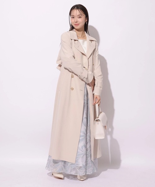 Mystrada（マイストラーダ）の「リネアリリーオパールスカート（スカート・レディース・ライトブルー/グレイッシュベージュ・38/36/34）」の8枚目の写真