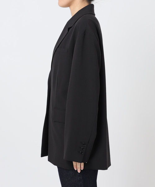 SLOBE IENA（スローブイエナ）の「シングルオーバージャケット（その他アウター・レディース・ブラック/ベージュ・FREE）」の18枚目の写真