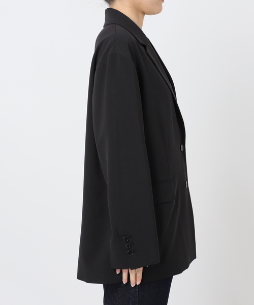 SLOBE IENA（スローブイエナ）の「シングルオーバージャケット（その他アウター・レディース・ブラック/ベージュ・FREE）」の19枚目の写真