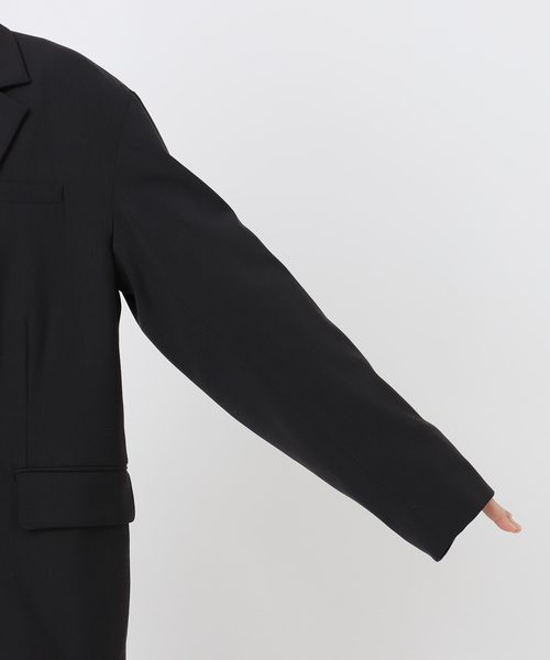 SLOBE IENA（スローブイエナ）の「シングルオーバージャケット（その他アウター・レディース・ブラック/ベージュ・FREE）」の21枚目の写真