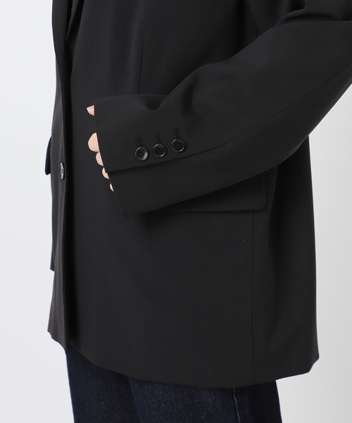 SLOBE IENA（スローブイエナ）の「シングルオーバージャケット（その他アウター・レディース・ブラック/ベージュ・FREE）」の22枚目の写真