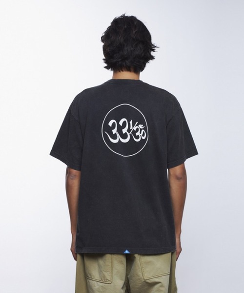 Liberaiders（リベレイダース）の「Liberaiders/リベレイダース RECORDS TEE 天竺 プリントデザイン Tシャツ 2026年春夏（Tシャツ/カットソー・メンズ・ホワイト/ブラック・L）」の2枚目の写真