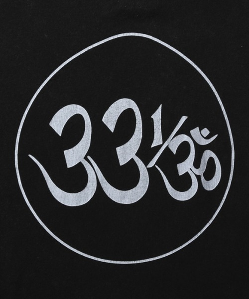 Liberaiders（リベレイダース）の「Liberaiders/リベレイダース RECORDS TEE 天竺 プリントデザイン Tシャツ 2026年春夏（Tシャツ/カットソー・メンズ・ホワイト/ブラック・L）」の3枚目の写真