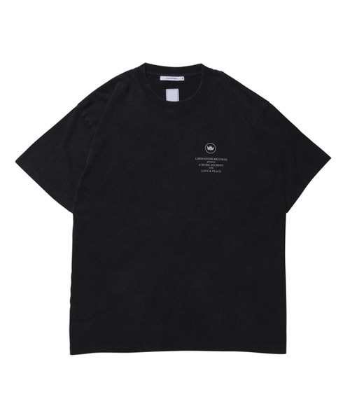 Liberaiders（リベレイダース）の「Liberaiders/リベレイダース RECORDS TEE 天竺 プリントデザイン Tシャツ 2026年春夏（Tシャツ/カットソー・メンズ・ホワイト/ブラック・L）」の12枚目の写真