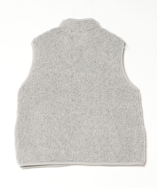 COLD BREAKER(コールドブレーカー)の「COLD BREAKER STAND COLLAR VEST FIGO コールドブレイカー スタンドカラーベスト(ベスト・レディース・ライトベージュ/チャコールグレー/ブラック/ブラウン/シルバーグレー・MEDIUM/SMALL)」の18枚目の写真