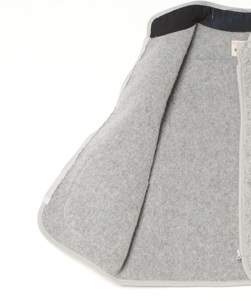 COLD BREAKER(コールドブレーカー)の「COLD BREAKER STAND COLLAR VEST FIGO コールドブレイカー スタンドカラーベスト(ベスト・レディース・ライトベージュ/チャコールグレー/ブラック/ブラウン/シルバーグレー・MEDIUM/SMALL)」の19枚目の写真