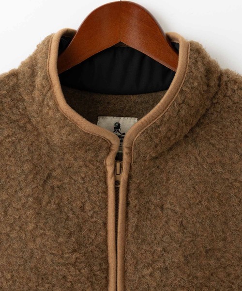 COLD BREAKER(コールドブレーカー)の「COLD BREAKER STAND COLLAR VEST FIGO コールドブレイカー スタンドカラーベスト(ベスト・レディース・ライトベージュ/チャコールグレー/ブラック/ブラウン/シルバーグレー・MEDIUM/SMALL)」の10枚目の写真