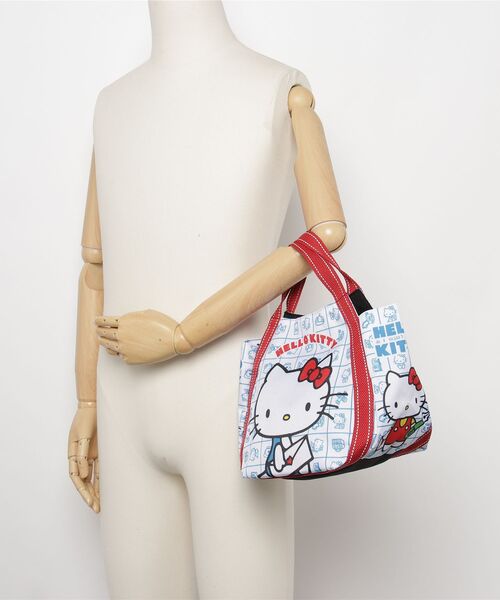 sanrio(サンリオ)の「サンリオ ハローキティ - ミニバルーントートバッグ 【MINI BALLOON TOTE BAG HELLO KITTY KT-NMTB28】(トートバッグ・レディース・マルチ・FREE)」の5枚目の写真