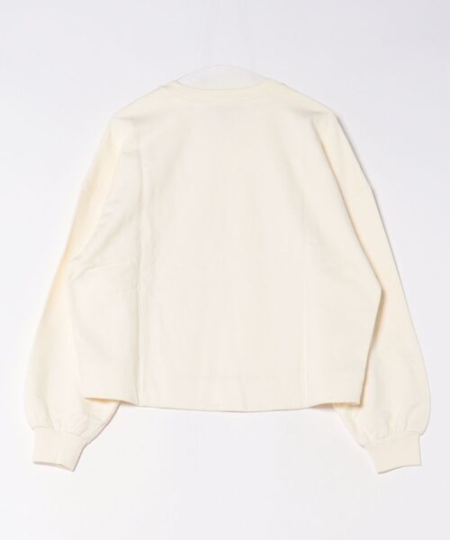 ALLSAINTS(オールセインツ)の「LILA EMBROIDERED OVERSIZED SWEATSHIRT | LILA 刺繍 オーバーサイズ スウェットシャツ(スウェット・レディース・ホワイト系その他・XS/S/M/L)」の6枚目の写真