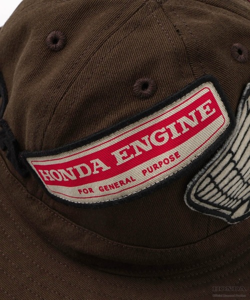 F.O.KIDS（エフオーキッズ）の「F.O.KIDS/エフオーキッズ HONDAコラボワッペンアウトドアハット 2026年春夏（ハット・キッズ・ブラウン/レインボー・52/54）」の14枚目の写真