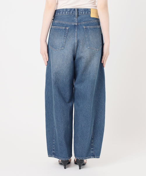 B.C STOCK（ベーセーストック）の「ウォッシャブル / DU JOUR / デュ ジュール SWORD CROP JEAN（デニムパンツ・レディース・ベージュ/ブルー系その他・34/36/38）」の6枚目の写真