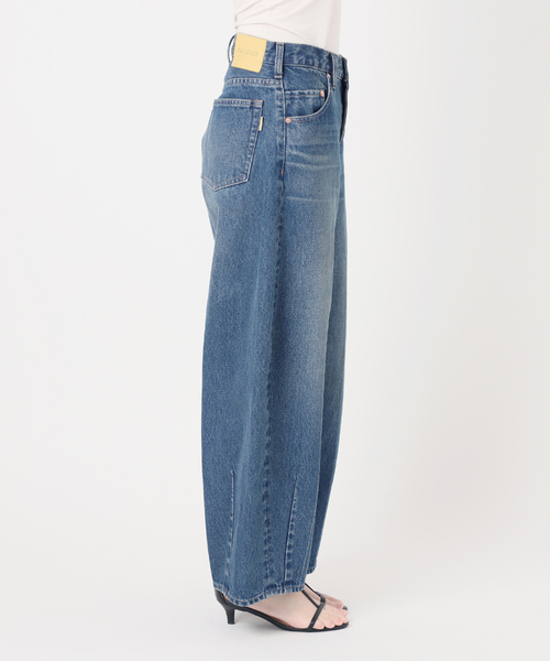 B.C STOCK（ベーセーストック）の「ウォッシャブル / DU JOUR / デュ ジュール SWORD CROP JEAN（デニムパンツ・レディース・ベージュ/ブルー系その他・34/36/38）」の7枚目の写真