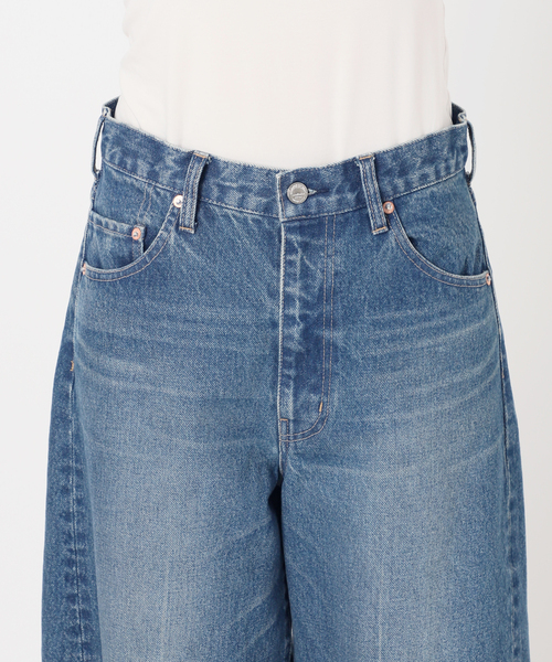 B.C STOCK（ベーセーストック）の「ウォッシャブル / DU JOUR / デュ ジュール SWORD CROP JEAN（デニムパンツ・レディース・ベージュ/ブルー系その他・34/36/38）」の8枚目の写真