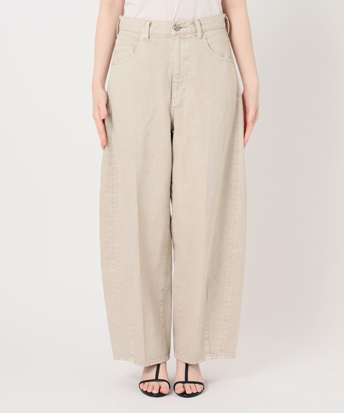 B.C STOCK（ベーセーストック）の「ウォッシャブル / DU JOUR / デュ ジュール SWORD CROP JEAN（デニムパンツ・レディース・ベージュ/ブルー系その他・34/36/38）」の15枚目の写真