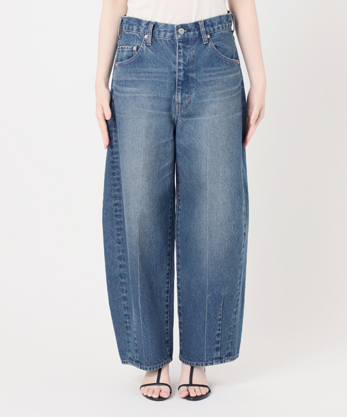 B.C STOCK（ベーセーストック）の「ウォッシャブル / DU JOUR / デュ ジュール SWORD CROP JEAN（デニムパンツ・レディース・ベージュ/ブルー系その他・34/36/38）」の19枚目の写真