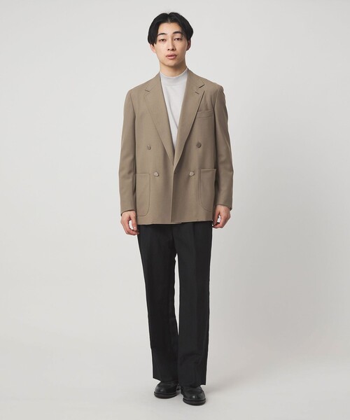 TW トロピカル ダブルブレスト 4B ブレザー ジャケット（テーラード