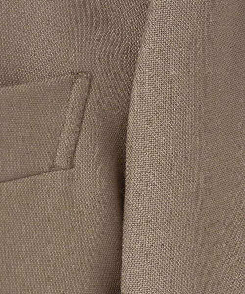 green label relaxing（グリーンレーベルリラクシング）の「TW トロピカル ダブルブレスト 4B ブレザー ジャケット（テーラードジャケット・メンズ・ブラック/ベージュ・M/S/XL/L）」の7枚目の写真