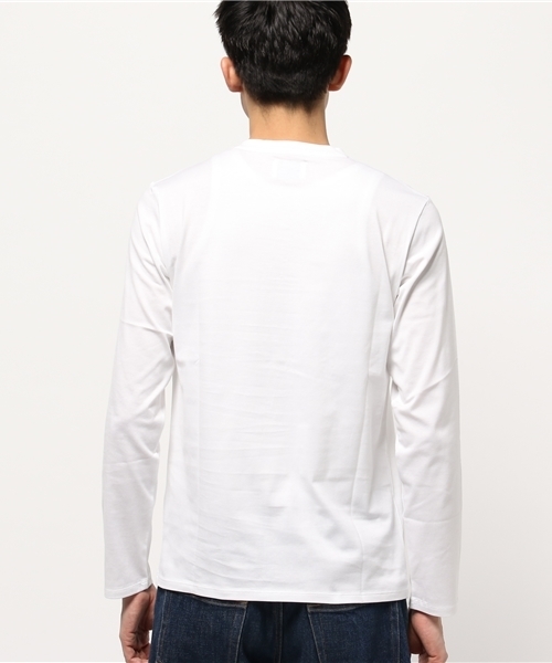 EDIFICE(エディフィス)の「◇サルージャテンジク V/N L/S(Tシャツ/カットソー・メンズ・ネイビー/ブラック/チャコールグレー/ホワイト・48/44/46)」の6枚目の写真