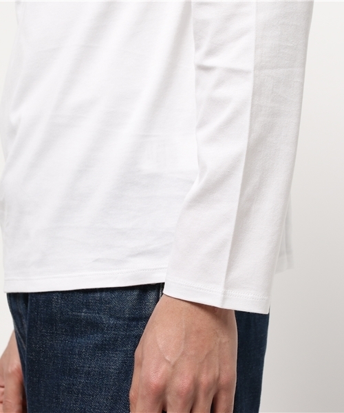 EDIFICE(エディフィス)の「◇サルージャテンジク V/N L/S(Tシャツ/カットソー・メンズ・ネイビー/ブラック/チャコールグレー/ホワイト・48/44/46)」の8枚目の写真