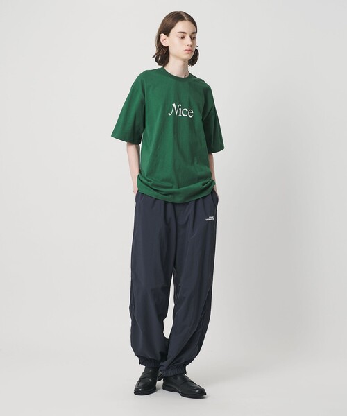 NICE WEATHER(ナイスウェザー)の「<NICE WEATHER>ナイロン トレーニングパンツ(その他パンツ・メンズ・ネイビー・L/M/S/XS)」の5枚目の写真