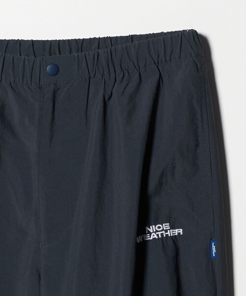 NICE WEATHER(ナイスウェザー)の「<NICE WEATHER>ナイロン トレーニングパンツ(その他パンツ・メンズ・ネイビー・L/M/S/XS)」の8枚目の写真