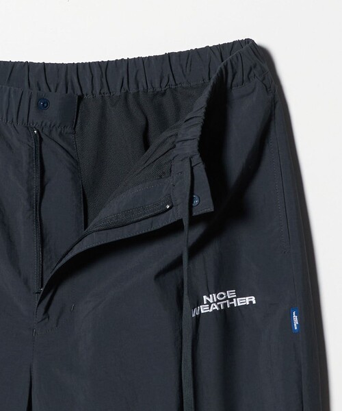 NICE WEATHER(ナイスウェザー)の「<NICE WEATHER>ナイロン トレーニングパンツ(その他パンツ・メンズ・ネイビー・L/M/S/XS)」の9枚目の写真
