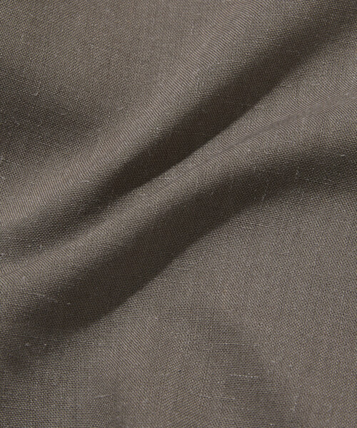 FREAK'S STORE（フリークスストア）の「限定展開 Relax Fit リラックスフィット リネンミックス バンドカラー プルオーバー シャツ（シャツ/ブラウス・メンズ・チャコールグレー/ブラック/ベージュ・SMALL/MEDIUM/LARGE）」の19枚目の写真