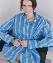 ADAM ET ROPE' | FAbRICA ストライプマルチwayシャツ(シャツ/ブラウス)