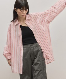 ADAM ET ROPE' | FAbRICA ストライプマルチwayシャツ(シャツ/ブラウス)