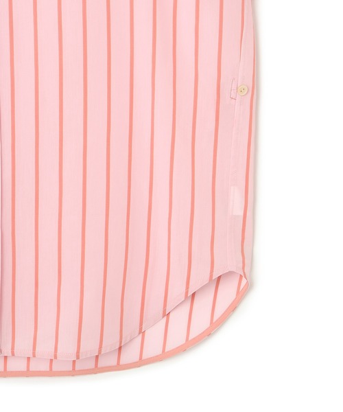 ADAM ET ROPE'（アダムエロペ）の「FAbRICA ストライプマルチwayシャツ（シャツ/ブラウス・レディース・サックスブルー/ターコイズブルー/ピンク系その他2・FREE）」の16枚目の写真