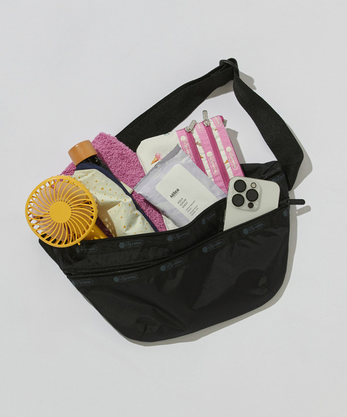 LeSportsac(レスポートサック)の「HERITAGE BELT BAG サンダー(ボディバッグ/ウエストポーチ・レディース・グレー・FREE)」の12枚目の写真