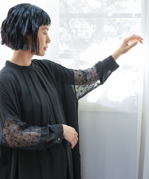 喪服・礼服】洗える防しわ 袱紗も入るポケット仕様北陸刺繍使い前開き