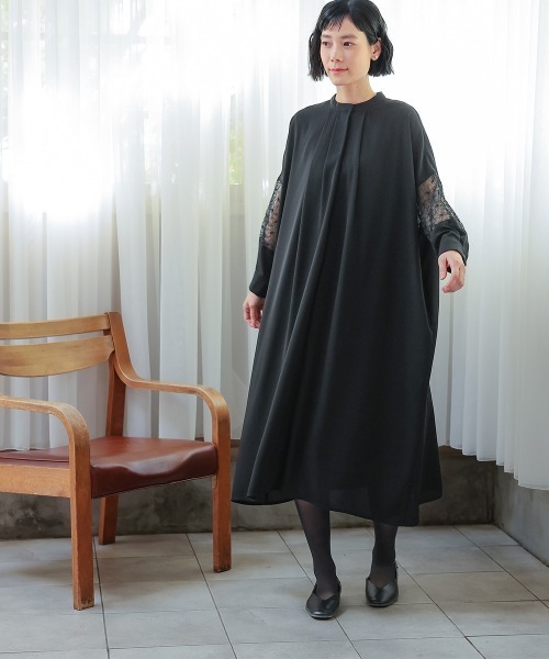 喪服・礼服】洗える防しわ 袱紗も入るポケット仕様北陸刺繍使い前開き