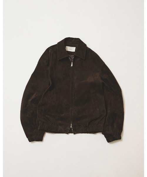 TODAYFUL（トゥデイフル）の「Suede Zip Blouson（ブルゾン・レディース・ダークブラウン・38inch/36inch）」の14枚目の写真
