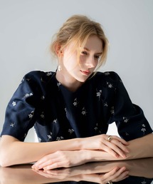 NOELA | 【Premium】フラワー刺繍ブラウス(シャツ/ブラウス)