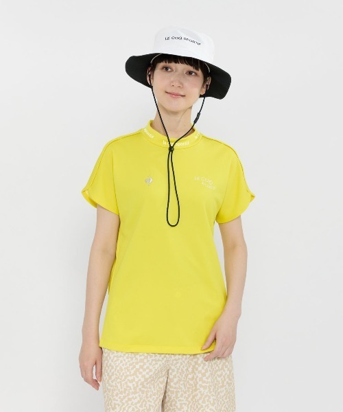 ワイドシルエット】モックネックシャツ（Tシャツ/カットソー）｜le coq