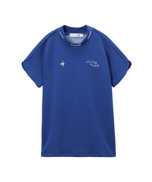 le coq sportif GOLF(ルコックスポルティフゴルフ)の「【ワイドシルエット】モックネックシャツ(Tシャツ/カットソー・レディース・ホワイト/ブルー/イエロー/ネイビー・S/3L/XL/L/M)」の12枚目の写真