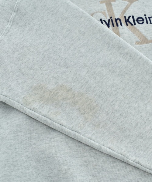 Calvin Klein（カルバン・クライン）の「【USED】90’s Calvin Klein 刺繍ロゴ スウェット（スウェット・メンズ・グレー・X-LARGE）」の7枚目の写真