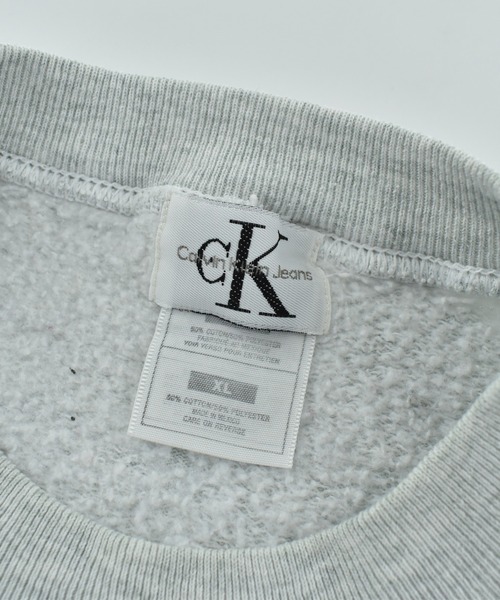 Calvin Klein（カルバン・クライン）の「【USED】90’s Calvin Klein 刺繍ロゴ スウェット（スウェット・メンズ・グレー・X-LARGE）」の10枚目の写真
