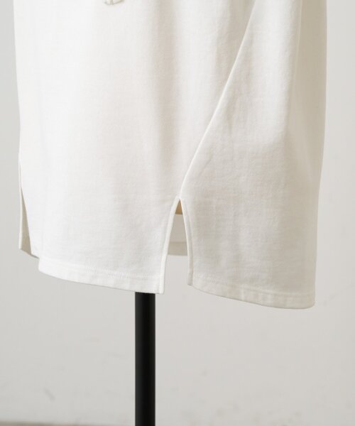 LIVETART(リヴェタート)の「BA刺繍カットソー(Tシャツ/カットソー・レディース・グレー/ホワイト・FREE)」の17枚目の写真