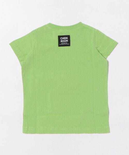 CHEEK ROOM（チークルーム）の「チークルーム ウインナーカレー Tシャツ（Tシャツ/カットソー・キッズ・グリーン/レッド/イエロー・80ｃｍ/90cm/100cm/110cm/120cm/130cm）」の4枚目の写真
