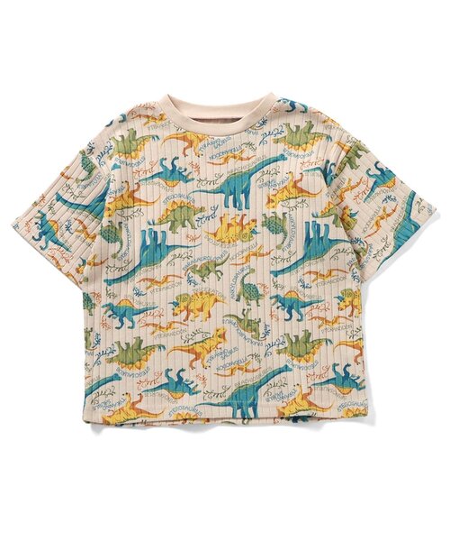 Ampersand（アンパサンド）の「きょうりゅう柄パジャマ（ルームウェア/パジャマ・キッズ・ベージュ/グリーン・110/100/90/80/140/130/120）」の12枚目の写真