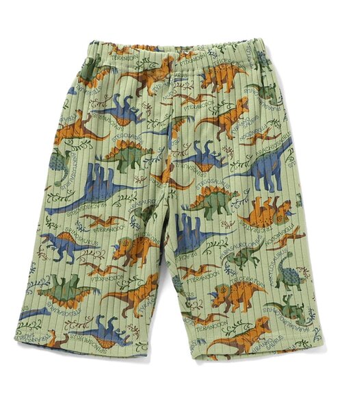 Ampersand（アンパサンド）の「きょうりゅう柄パジャマ（ルームウェア/パジャマ・キッズ・ベージュ/グリーン・110/100/90/80/140/130/120）」の5枚目の写真