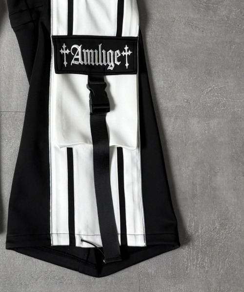 Amilige(アミリージュ)の「ラインバイカラー2wayパンツ(その他パンツ・レディース・ブラック×ホワイト/ブラック×パープル/ホワイト×ブルー・FREE)」の21枚目の写真