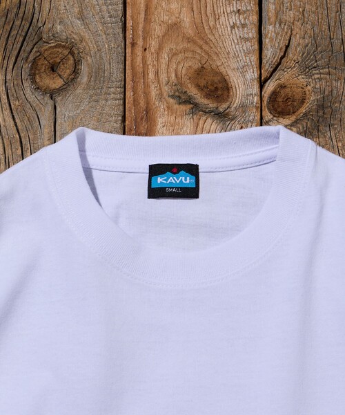 FREAK'S STORE(フリークスストア)の「限定展開 KAVU×FREAK'S STORE カブ― 別注 バックプリント クルーネック Tシャツ TIGER(Tシャツ/カットソー・メンズ・ホワイト/グレー/グレイッシュベージュ/ブラック・LARGE/MEDIUM/SMALL)」の11枚目の写真