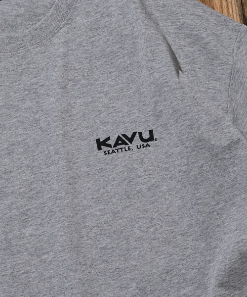 FREAK'S STORE(フリークスストア)の「限定展開 KAVU×FREAK'S STORE カブ― 別注 バックプリント クルーネック Tシャツ TIGER(Tシャツ/カットソー・メンズ・ホワイト/グレー/グレイッシュベージュ/ブラック・LARGE/MEDIUM/SMALL)」の16枚目の写真