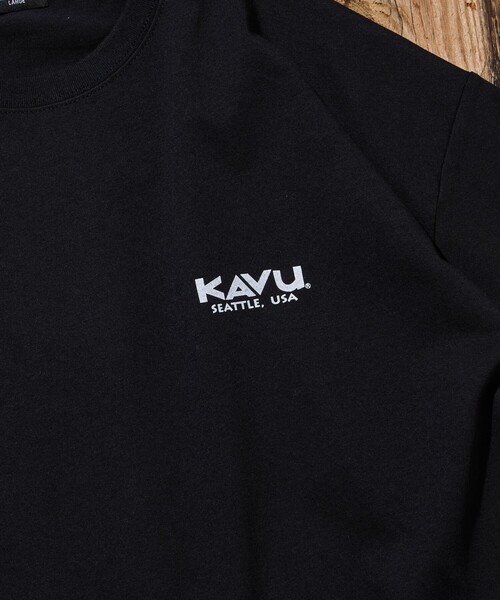 FREAK'S STORE(フリークスストア)の「限定展開 KAVU×FREAK'S STORE カブ― 別注 バックプリント クルーネック Tシャツ TIGER(Tシャツ/カットソー・メンズ・ホワイト/グレー/グレイッシュベージュ/ブラック・LARGE/MEDIUM/SMALL)」の21枚目の写真