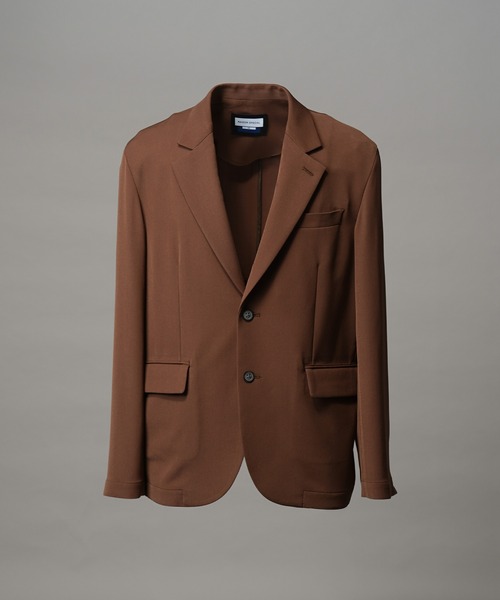 MAISON SPECIAL(メゾンスペシャル)の「《UNISEX》Tricker Twill Regular-Over 2B Tailored Jacket/トリッカーツイルレギュラーオーバー2Bテーラードジャケット【MAISON SPECIAL/メゾンスペシャル】■セットアップ対応■(テーラードジャケット・メンズ・グレイッシュベージュ/ブラック/チャコールグレー/ブラウン・2/1/0)」の22枚目の写真