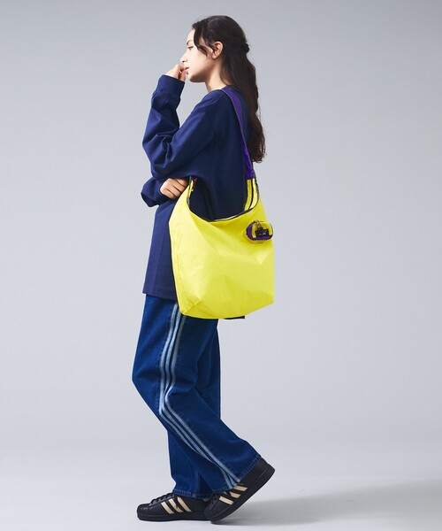 NANGA（ナンガ）の「【NANGA / ナンガ】N2600-3N098Z ポケッタブル ショルダーバッグ / ユニセックス（ショルダーバッグ・メンズ・ブラック/イエロー/パープル・フリー）」の11枚目の写真
